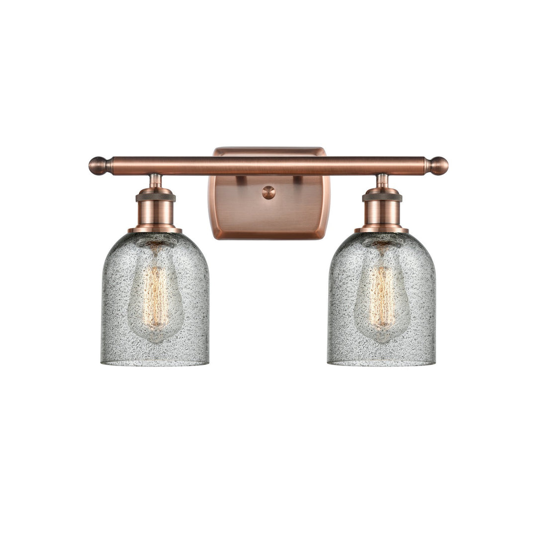 Innovations Ballston 516-2W-AC-G257 Bath Vanity Light 16 in. wide - Antique Copper