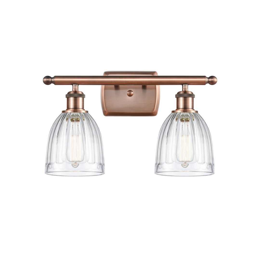 Innovations Ballston 516-2W-AC-G442 Bath Vanity Light 16 in. wide - Antique Copper