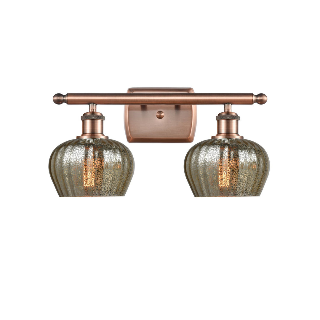 Innovations Ballston 516-2W-AC-G96 Bath Vanity Light 16 in. wide - Antique Copper