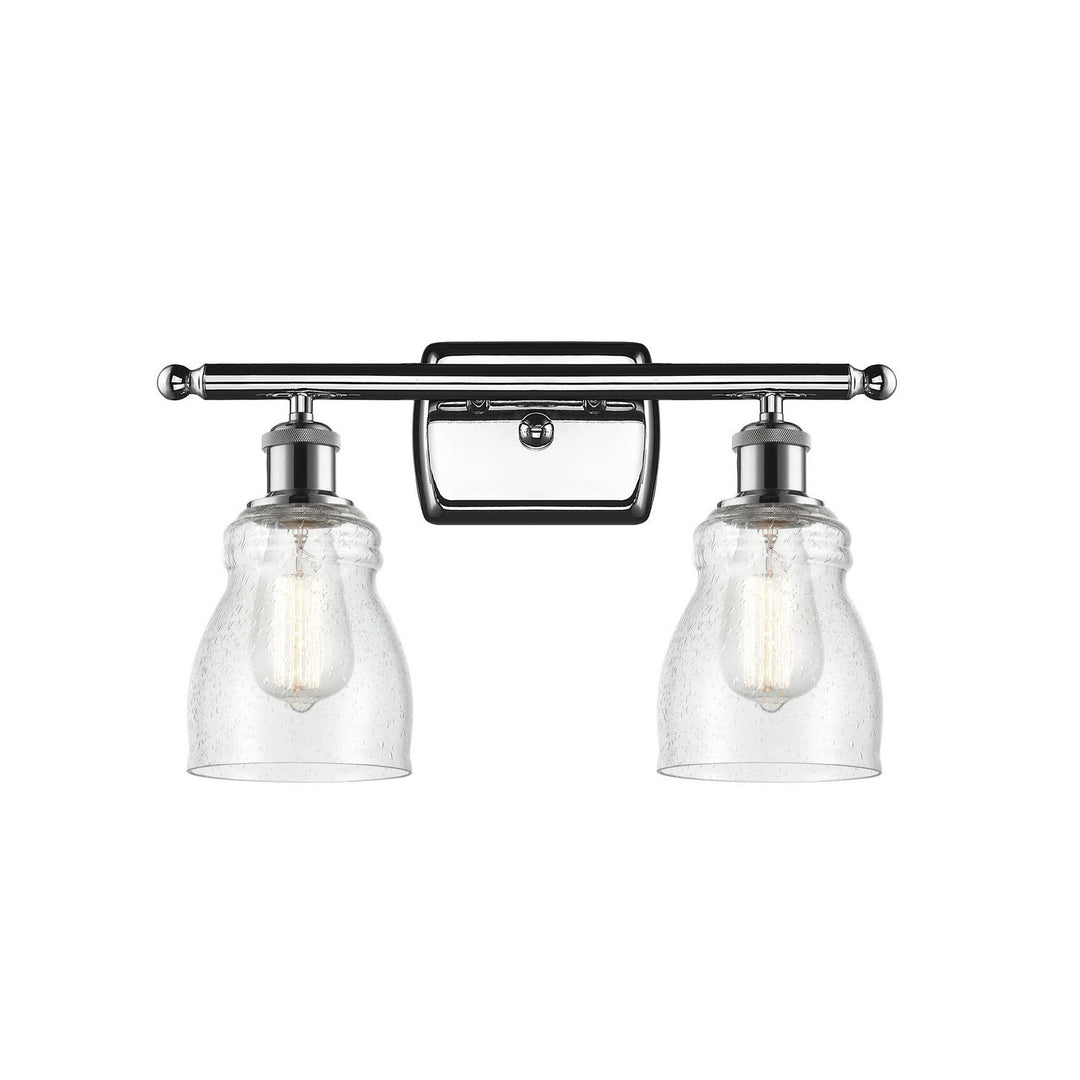 Innovations Ballston 516-2W-PC-G394 Bath Vanity Light 16 in. wide - Polished Chrome