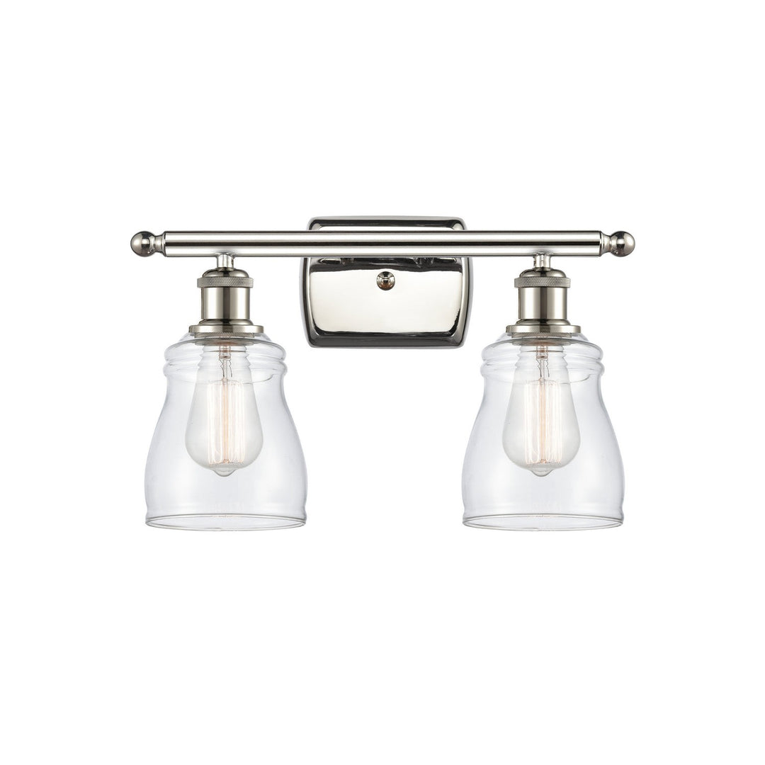 Innovations Ballston 516-2W-PN-G392 Bath Vanity Light 16 in. wide - Polished Nickel