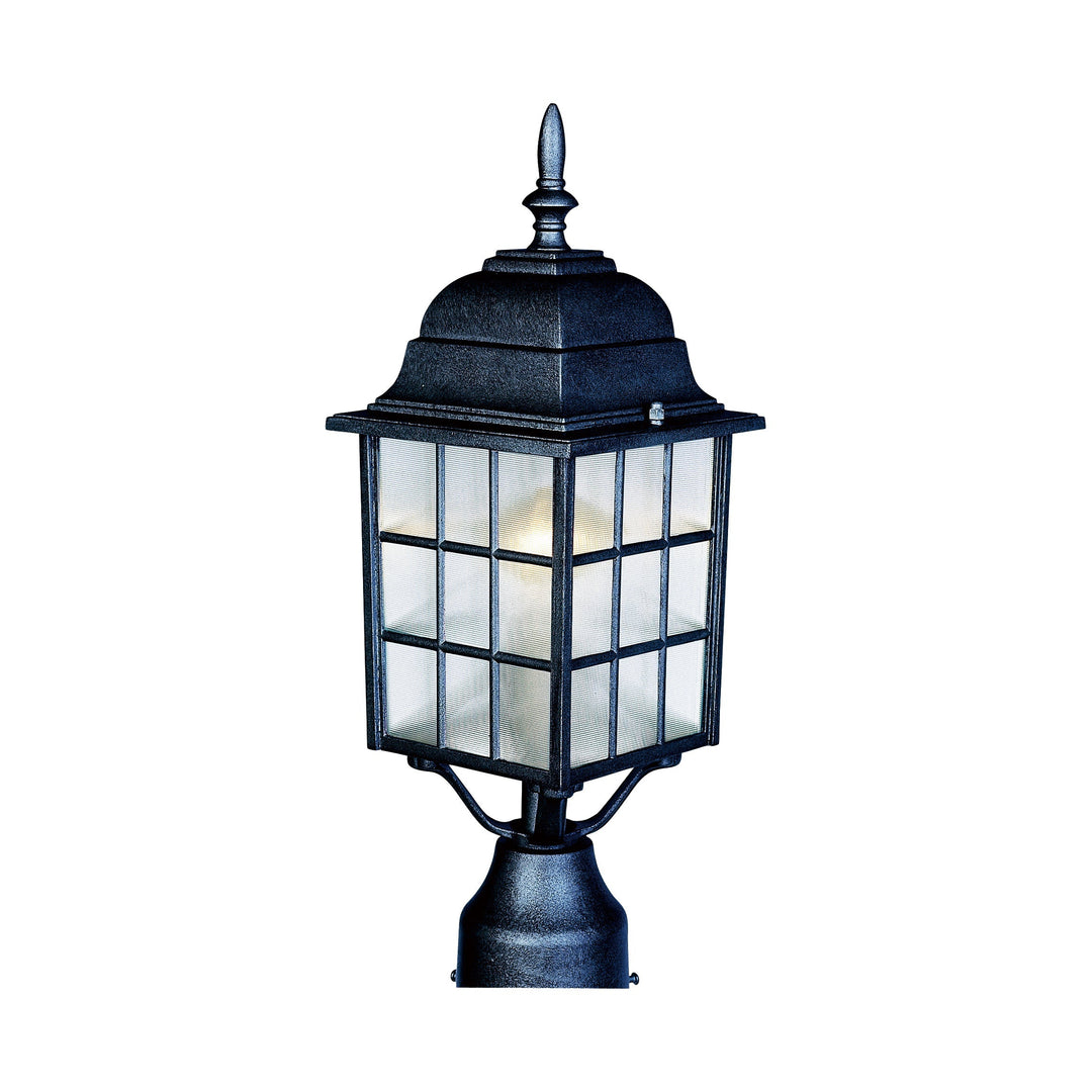 Maxim Lighting 1052BK  North Church Outdoor Black