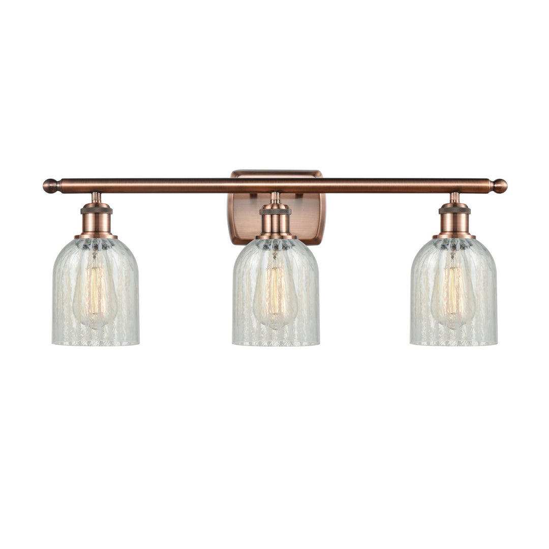 Innovations Ballston 516-3W-AC-G2511 Bath Vanity Light 26 in. wide - Antique Copper