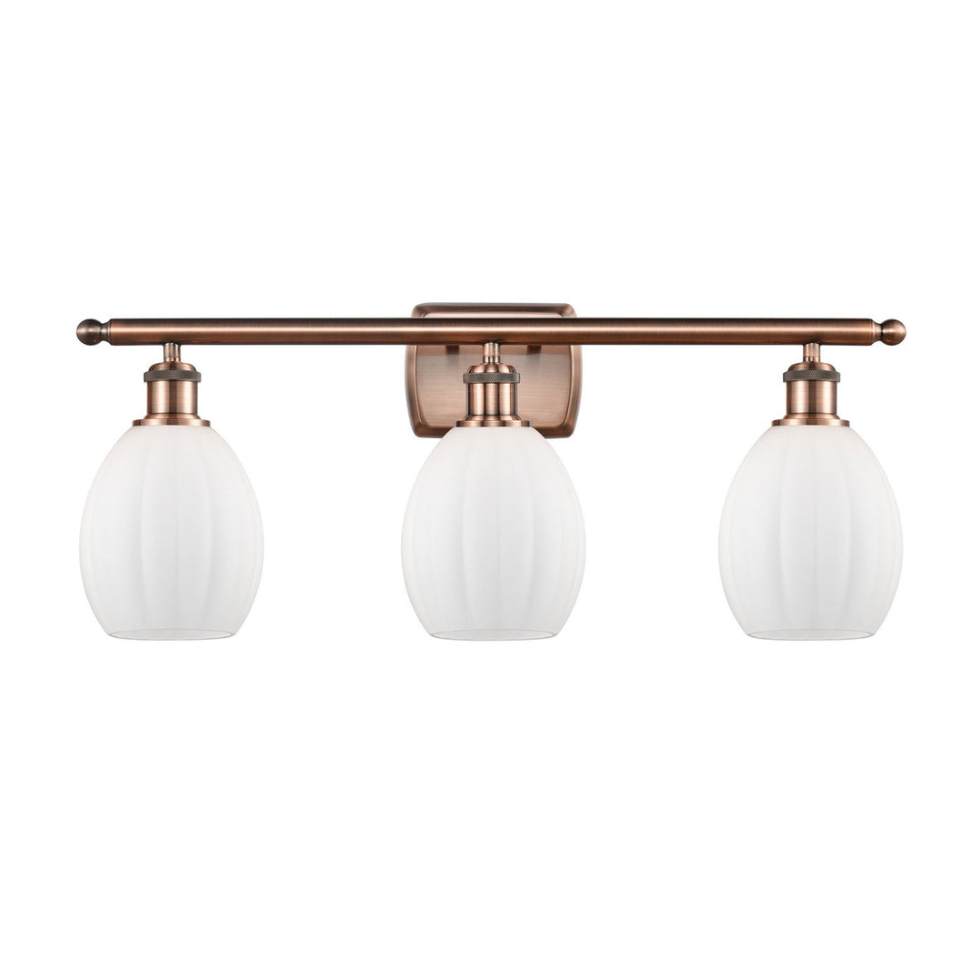 Innovations Ballston 516-3W-AC-G81 Bath Vanity Light 26 in. wide - Antique Copper