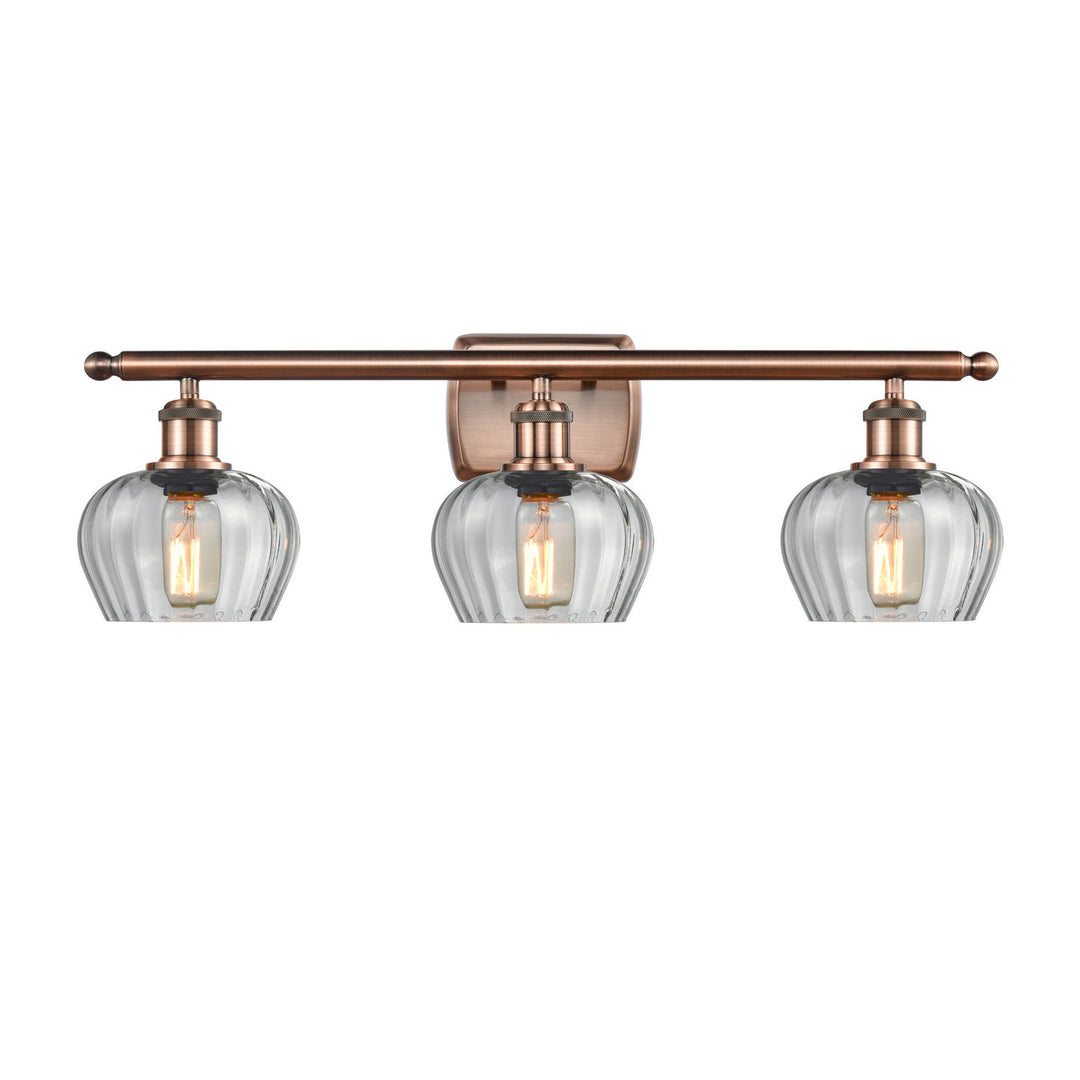 Innovations Ballston 516-3W-AC-G92 Bath Vanity Light 26 in. wide - Antique Copper