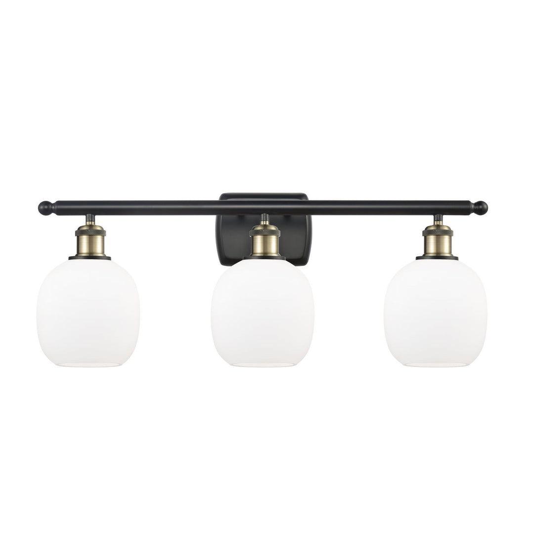Innovations Ballston 516-3W-BAB-G101 Bath Vanity Light 26 in. wide - Black Antique Brass