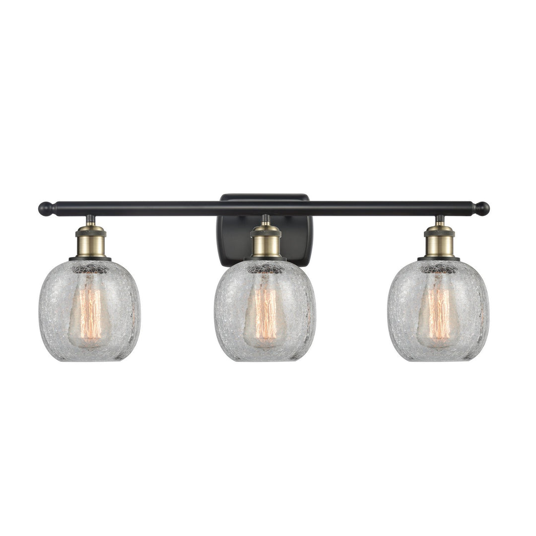 Innovations Ballston 516-3W-BAB-G105 Bath Vanity Light 26 in. wide - Black Antique Brass