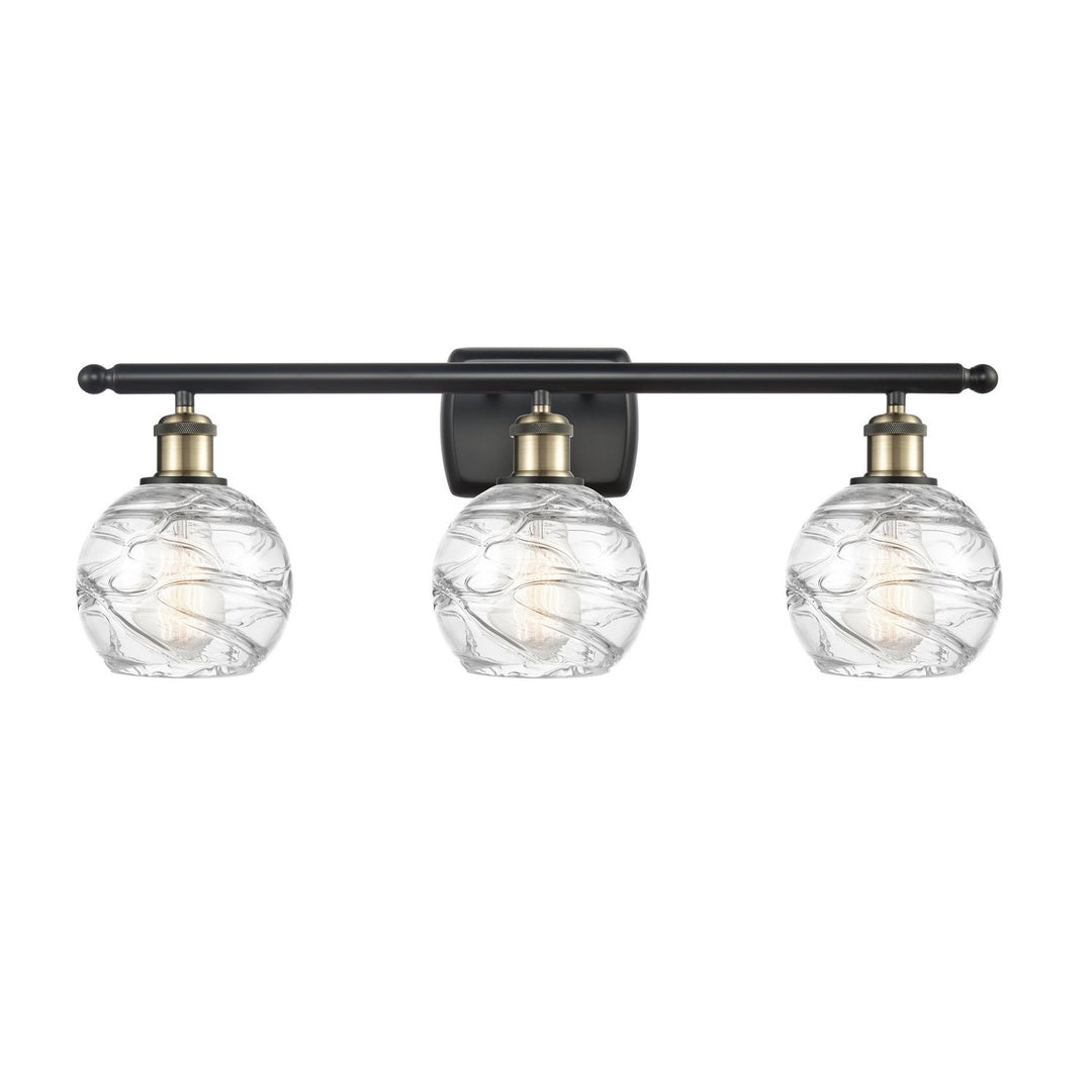 Innovations Ballston 516-3W-BAB-G1213-6 Bath Vanity Light 26 in. wide - Black Antique Brass