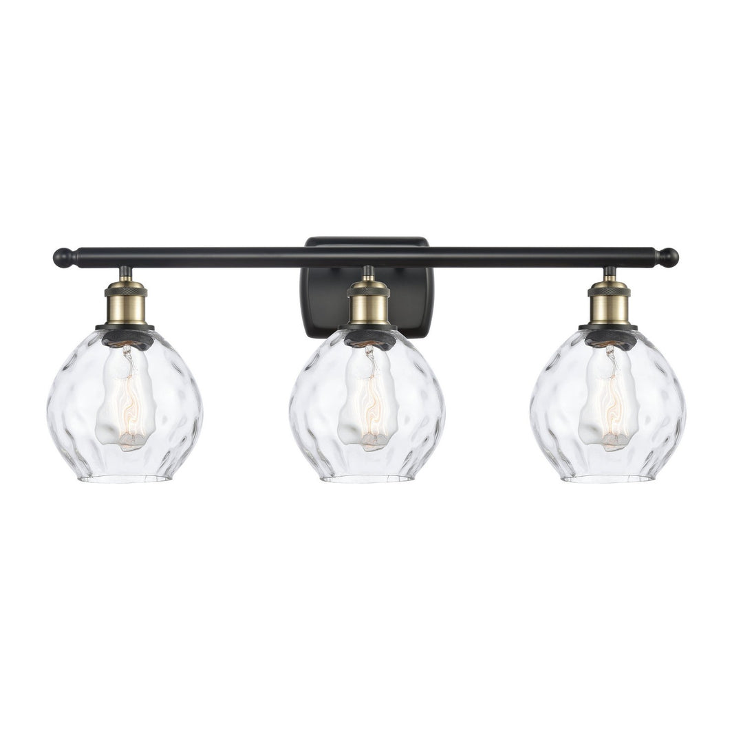 Innovations Ballston 516-3W-BAB-G362 Bath Vanity Light 26 in. wide - Black Antique Brass