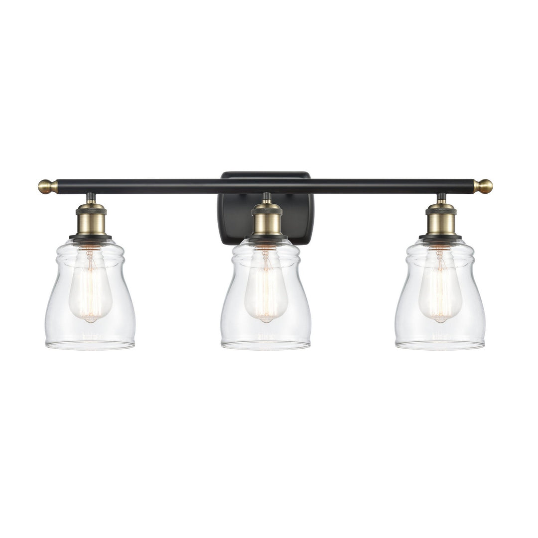 Innovations Ballston 516-3W-BAB-G392 Bath Vanity Light 26 in. wide - Black Antique Brass