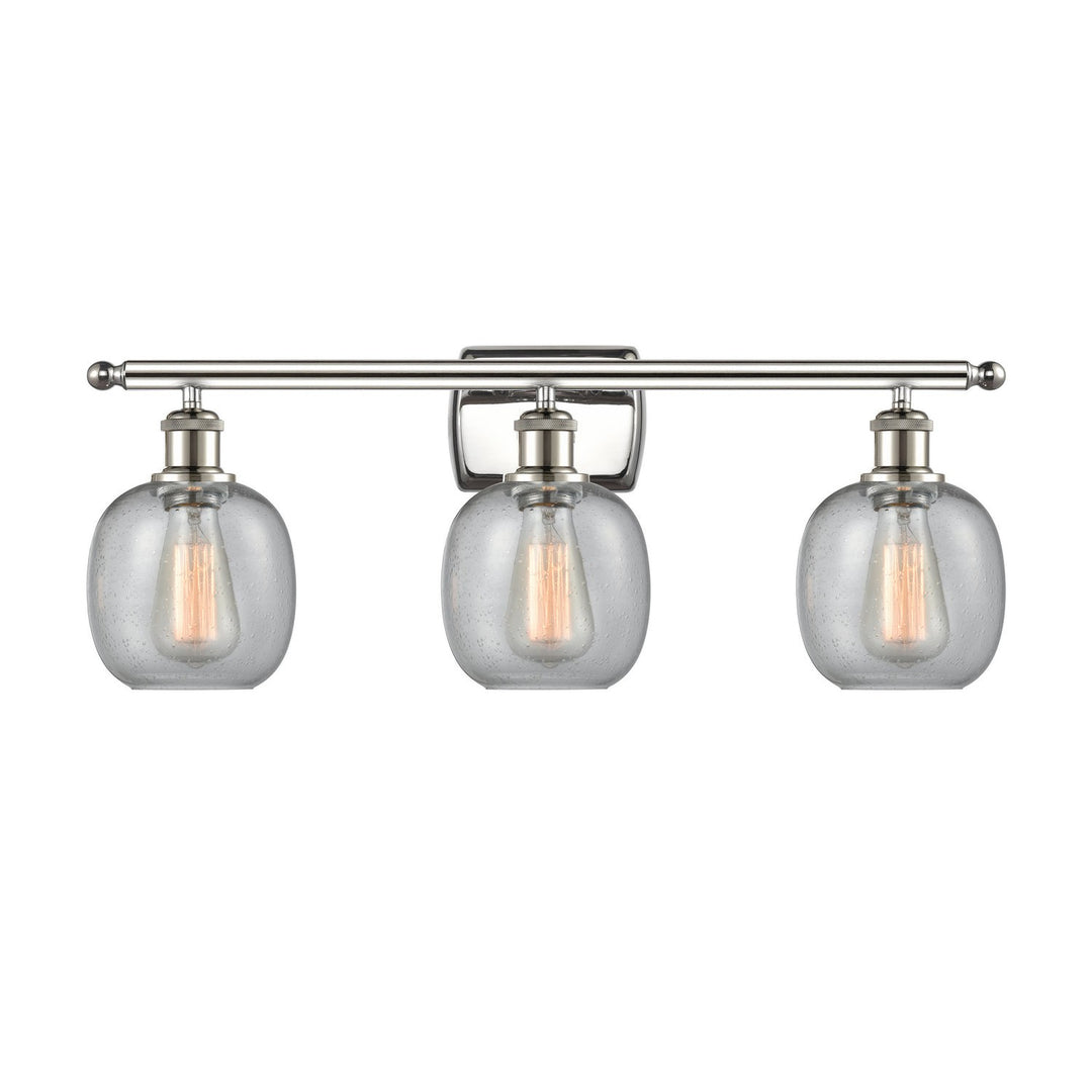 Innovations Ballston 516-3W-PN-G104 Bath Vanity Light 26 in. wide - Polished Nickel