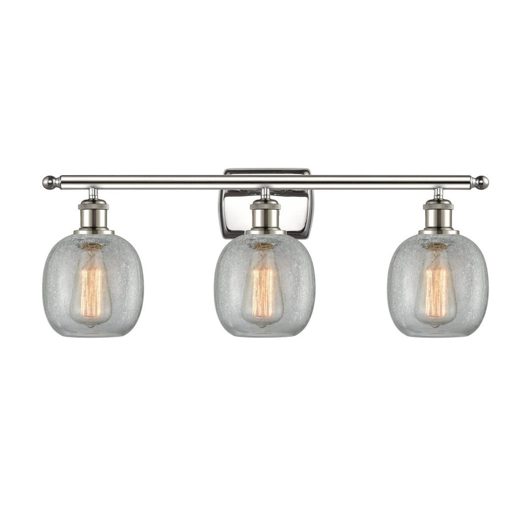 Innovations Ballston 516-3W-PN-G105 Bath Vanity Light 26 in. wide - Polished Nickel