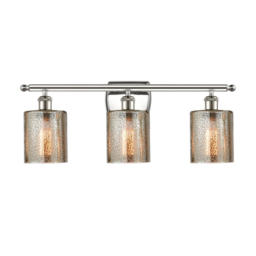 Innovations Ballston 516-3W-PN-G116 Bath Vanity Light 26 in. wide - Polished Nickel