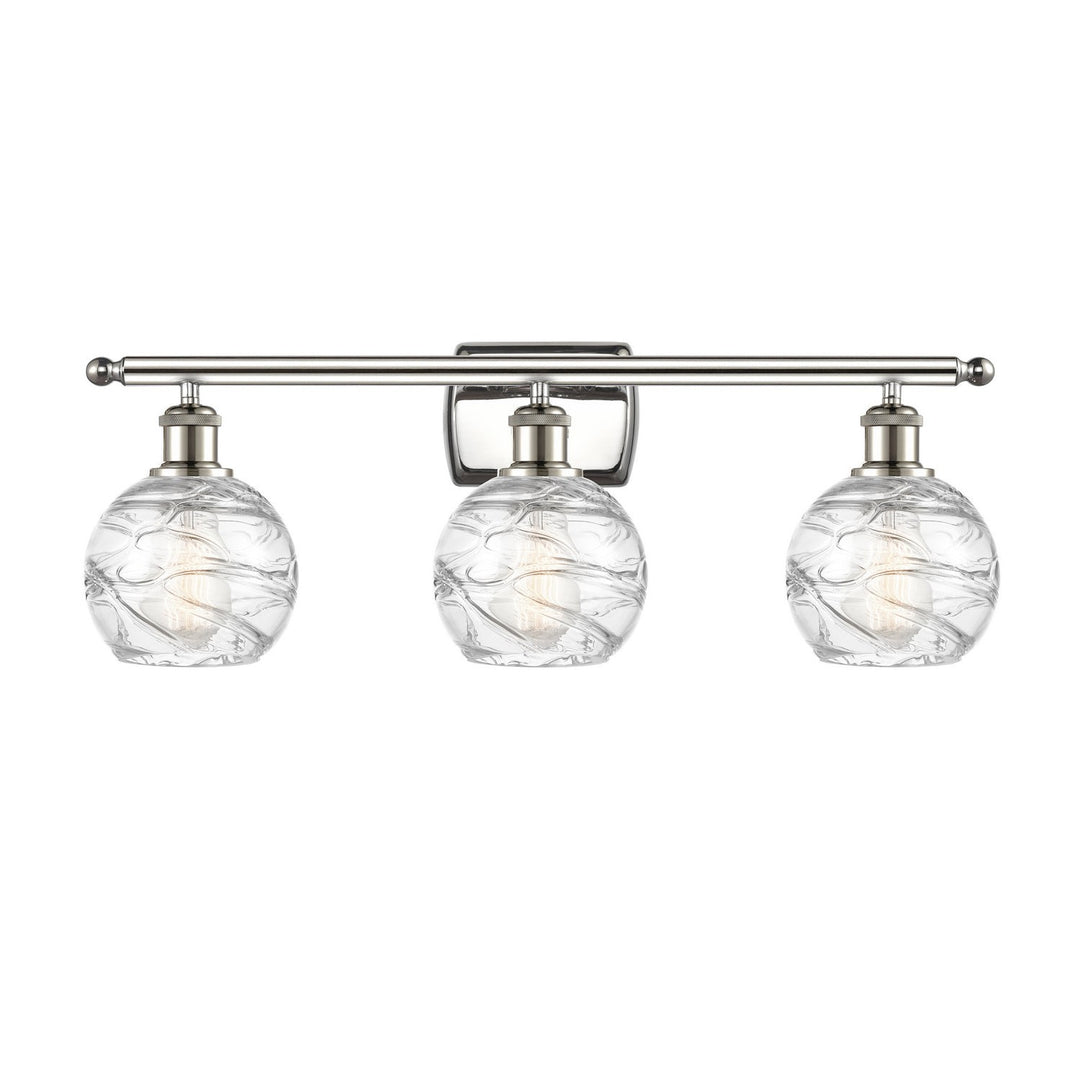 Innovations Ballston 516-3W-PN-G1213-6 Bath Vanity Light 26 in. wide - Polished Nickel