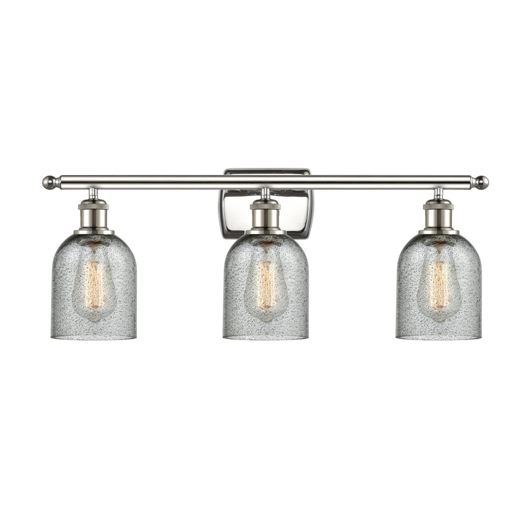 Innovations Ballston 516-3W-PN-G257 Bath Vanity Light 26 in. wide - Polished Nickel