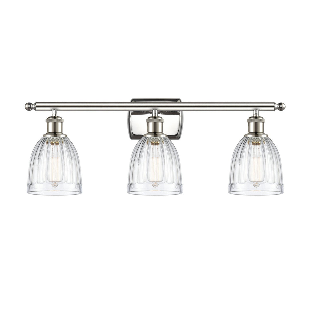Innovations Ballston 516-3W-PN-G442 Bath Vanity Light 26 in. wide - Polished Nickel