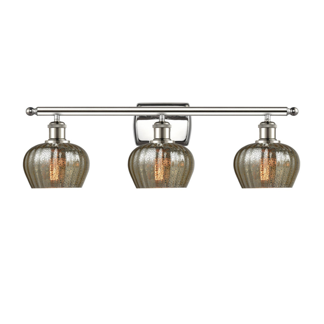 Innovations Ballston 516-3W-PN-G96 Bath Vanity Light 26 in. wide - Polished Nickel