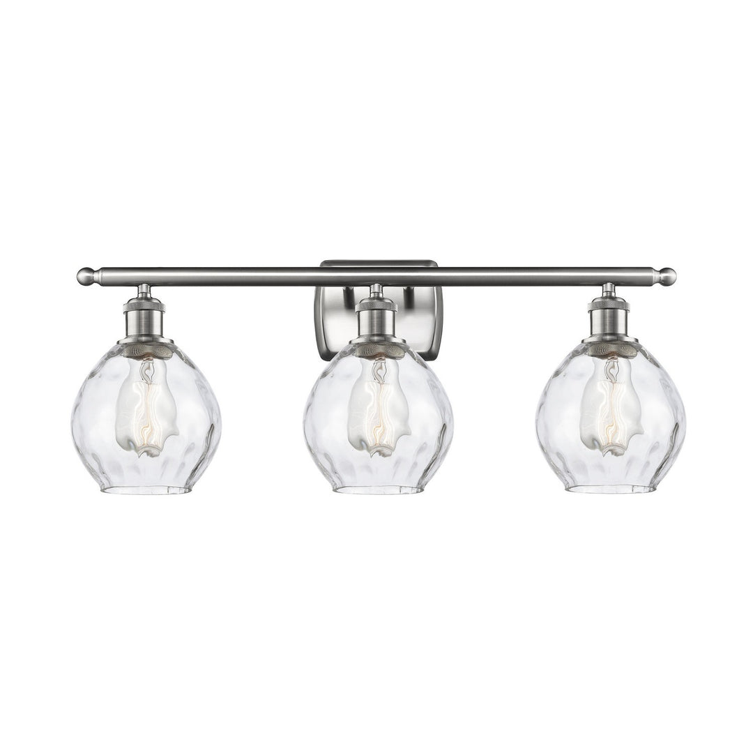 Innovations Ballston 516-3W-SN-G362 Bath Vanity Light 26 in. wide - Brushed Satin Nickel