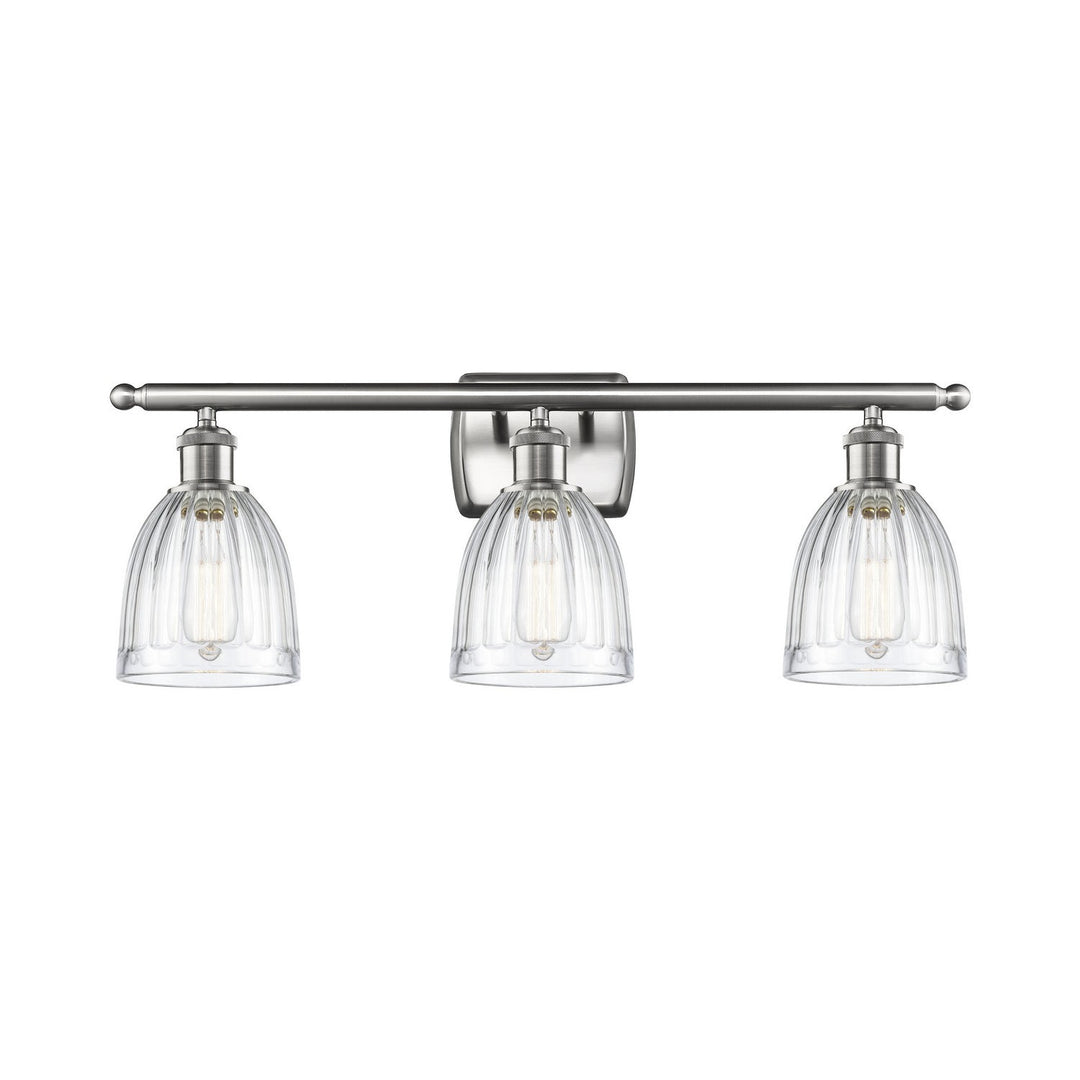 Innovations Ballston 516-3W-SN-G442 Bath Vanity Light 26 in. wide - Brushed Satin Nickel