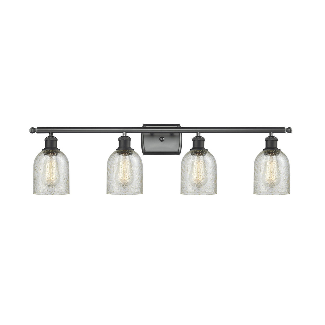 Innovations Ballston 516-4W-BK-G259 Bath Vanity Light 36 in. wide - Matte Black