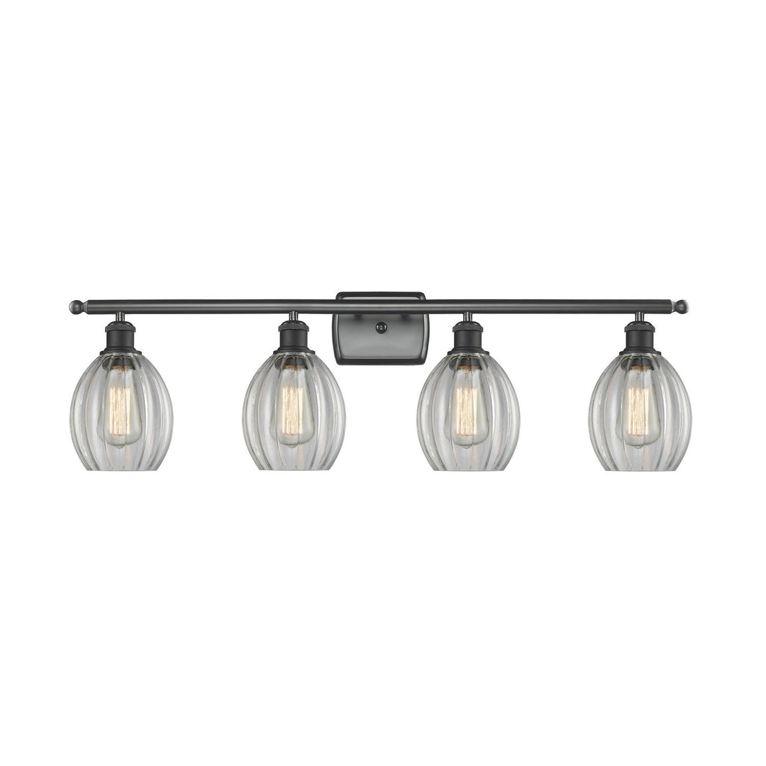 Innovations Ballston 516-4W-BK-G82 Bath Vanity Light 36 in. wide - Matte Black