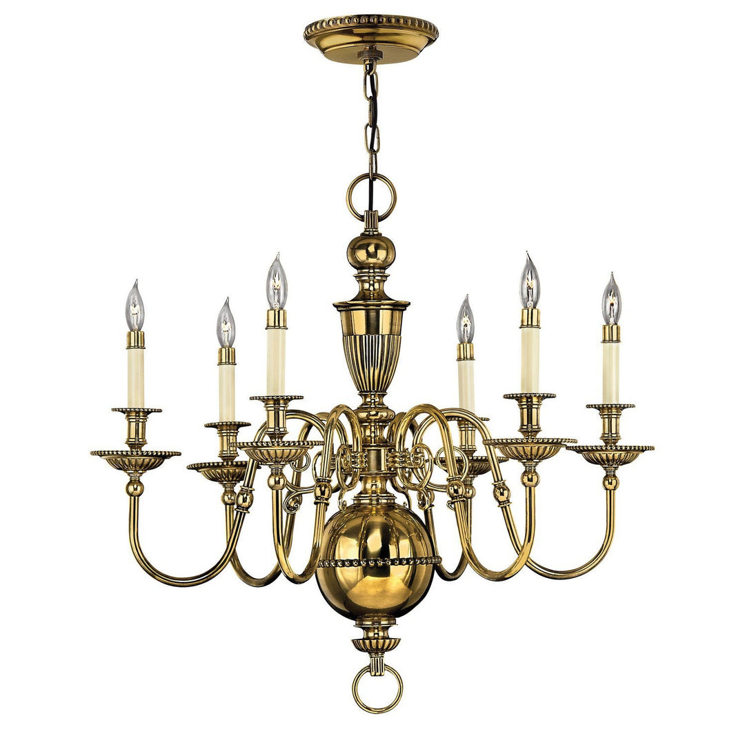Hinkley Cambridge 4416BB Chandelier Light - Burnished Brass