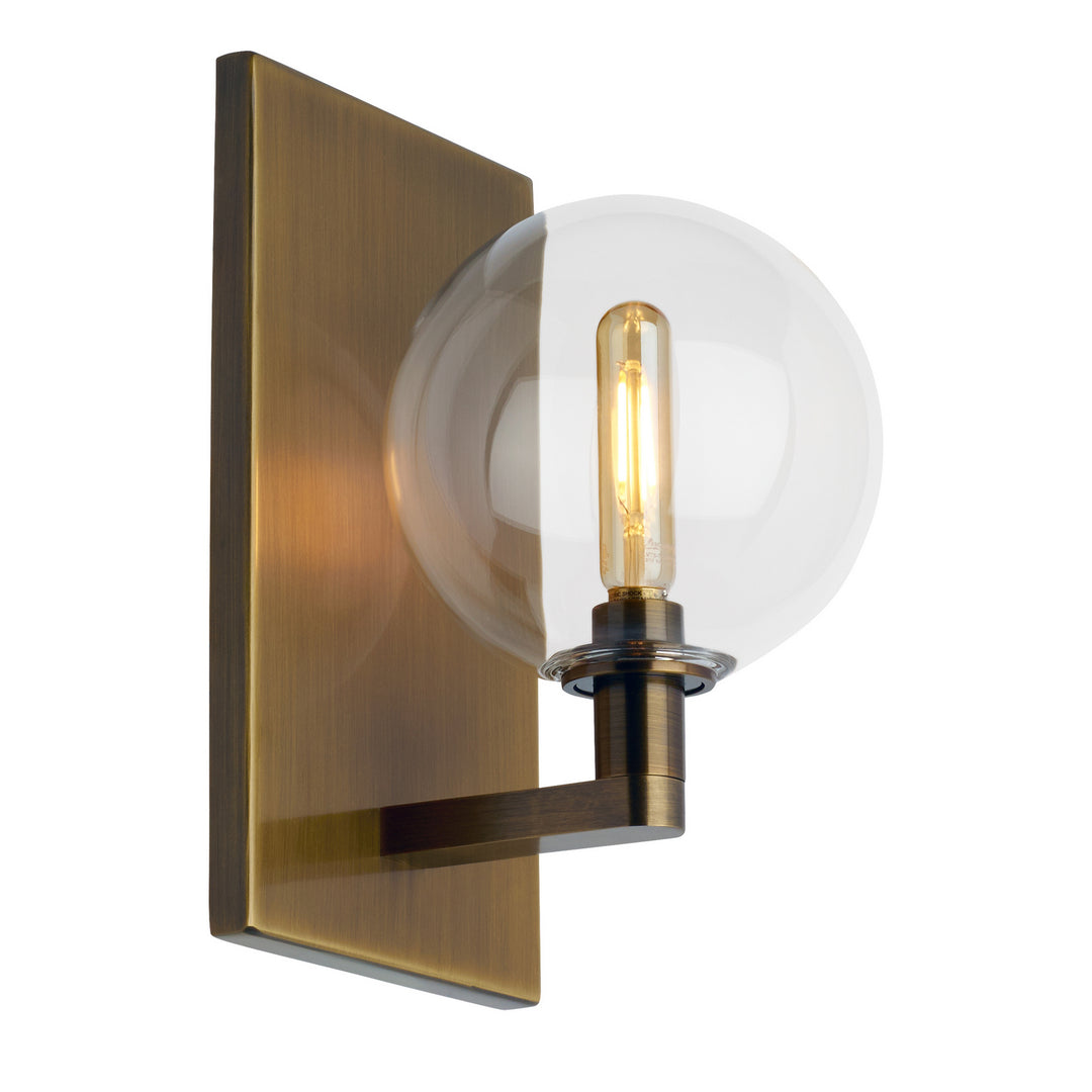 Visual Comfort Modern Gambit 700WSGMBSCR Wall Light - Aged Brass