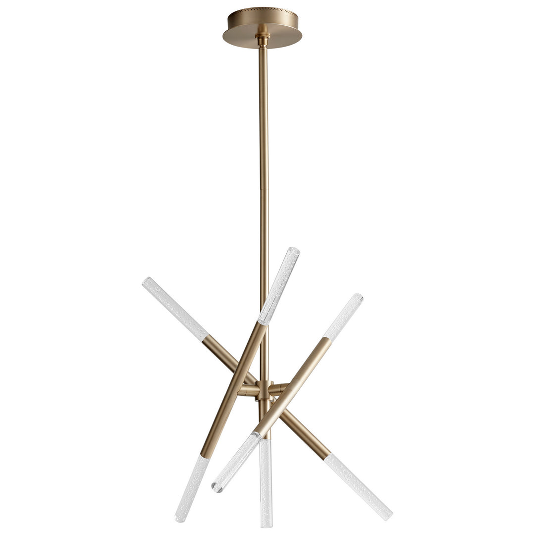 Oxygen Moxy 3-696-40 Chandelier Light - Aged Brass