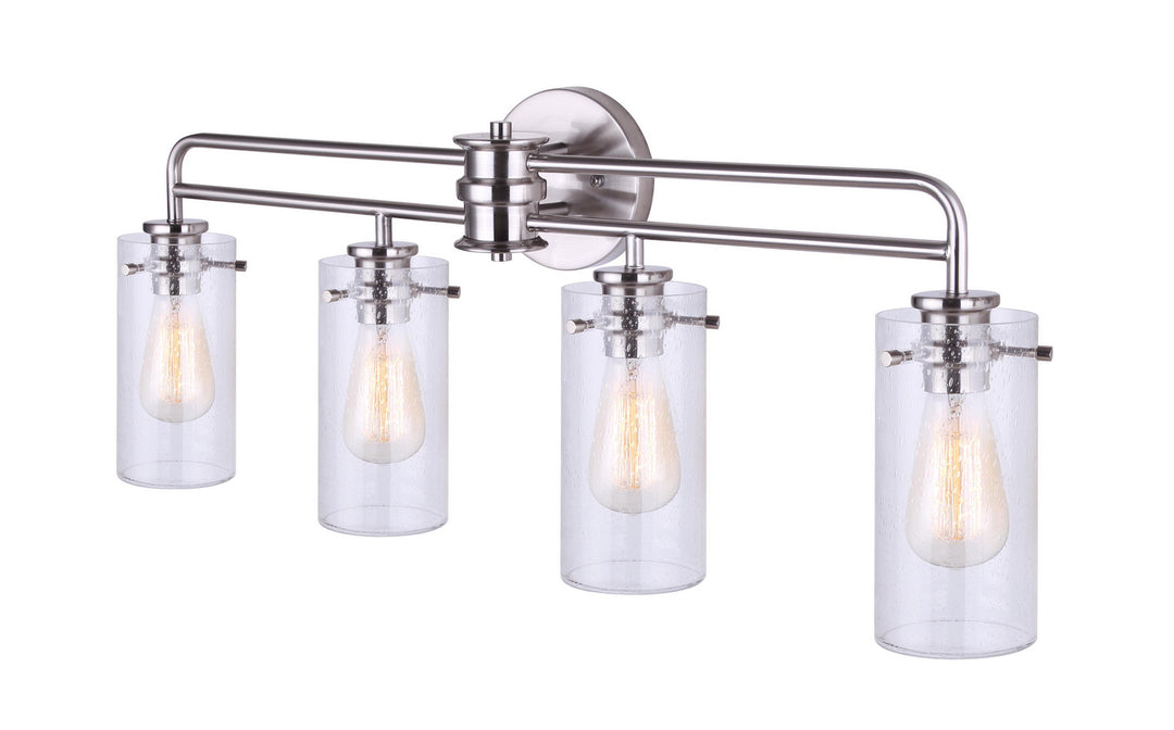 Canarm Albany IVL679A04BN Bath Vanity Light 32 in. wide - Brushed Nickel