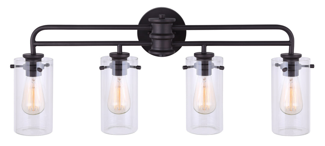 Canarm Albany IVL679A04ORB Bath Vanity Light 32 in. wide - Oil Rubbed Bronze