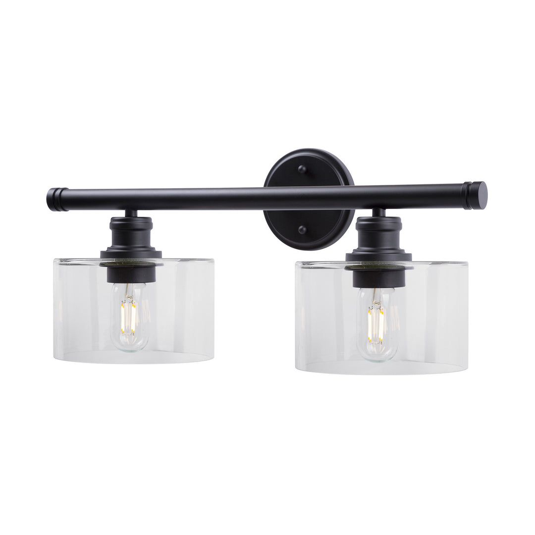 Forte Zane 5748-02-04 Bath Vanity Light 21 in. wide - Black