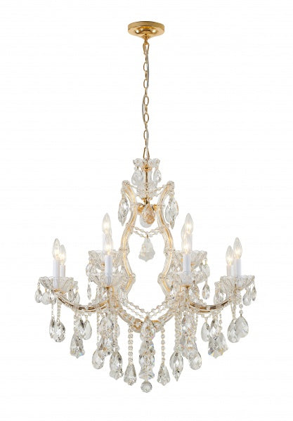Bethel International BET26 Chandelier Light - Gold