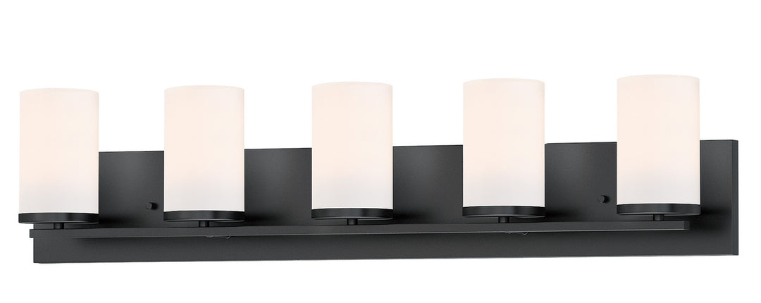 Maxim Lateral 10285SWBK Bath Vanity Light 36 in. wide - Black