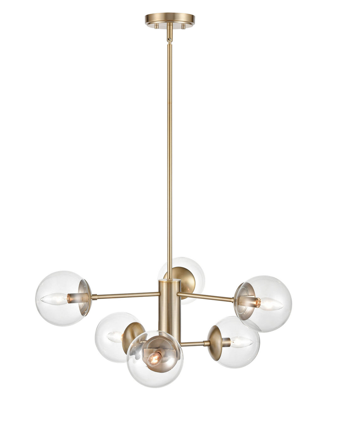 Millennium Avell 8156-MG Chandelier Light - Modern Gold
