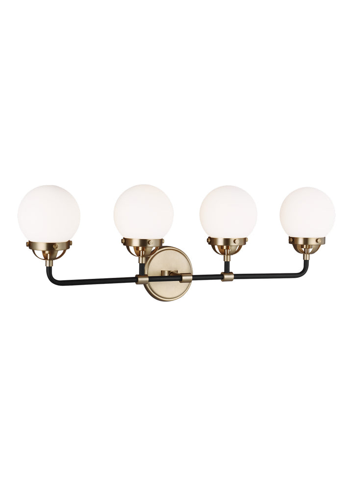 Visual Comfort Studio Cafe 4487904-848 Bath Vanity Light 30 in. wide - Satin Brass