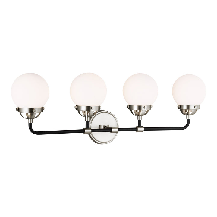 Visual Comfort Studio Cafe 4487904-962 Bath Vanity Light 30 in. wide - Brushed Nickel
