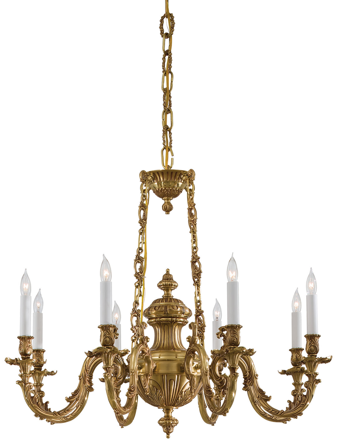 Metropolitan Metropolitan N700408 Chandelier Light - Classic Brass