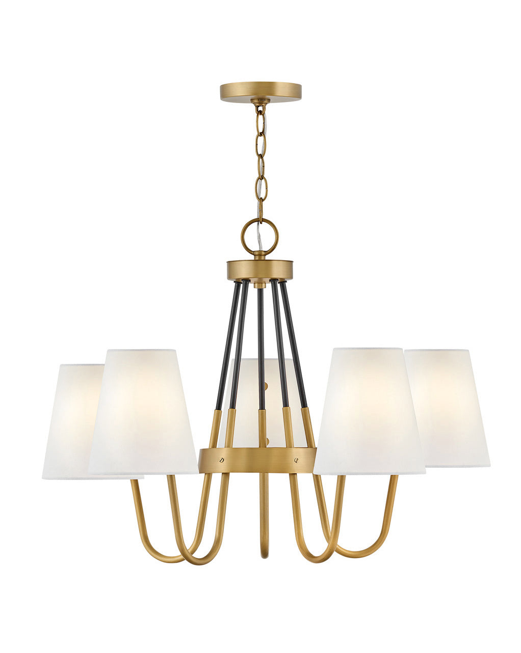 Hinkley Aston 37385HB Chandelier Light - Heritage Brass