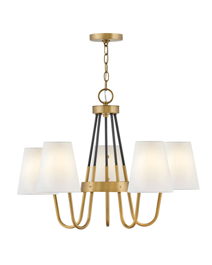 Hinkley Aston 37385HB Chandelier Light - Heritage Brass