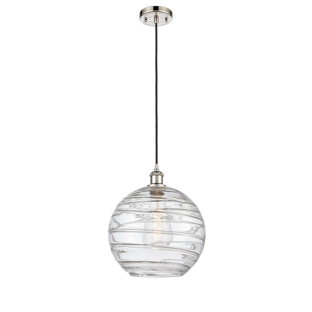 Innovations Ballston 516-1P-PN-G1213-12 Pendant Light - Polished Nickel