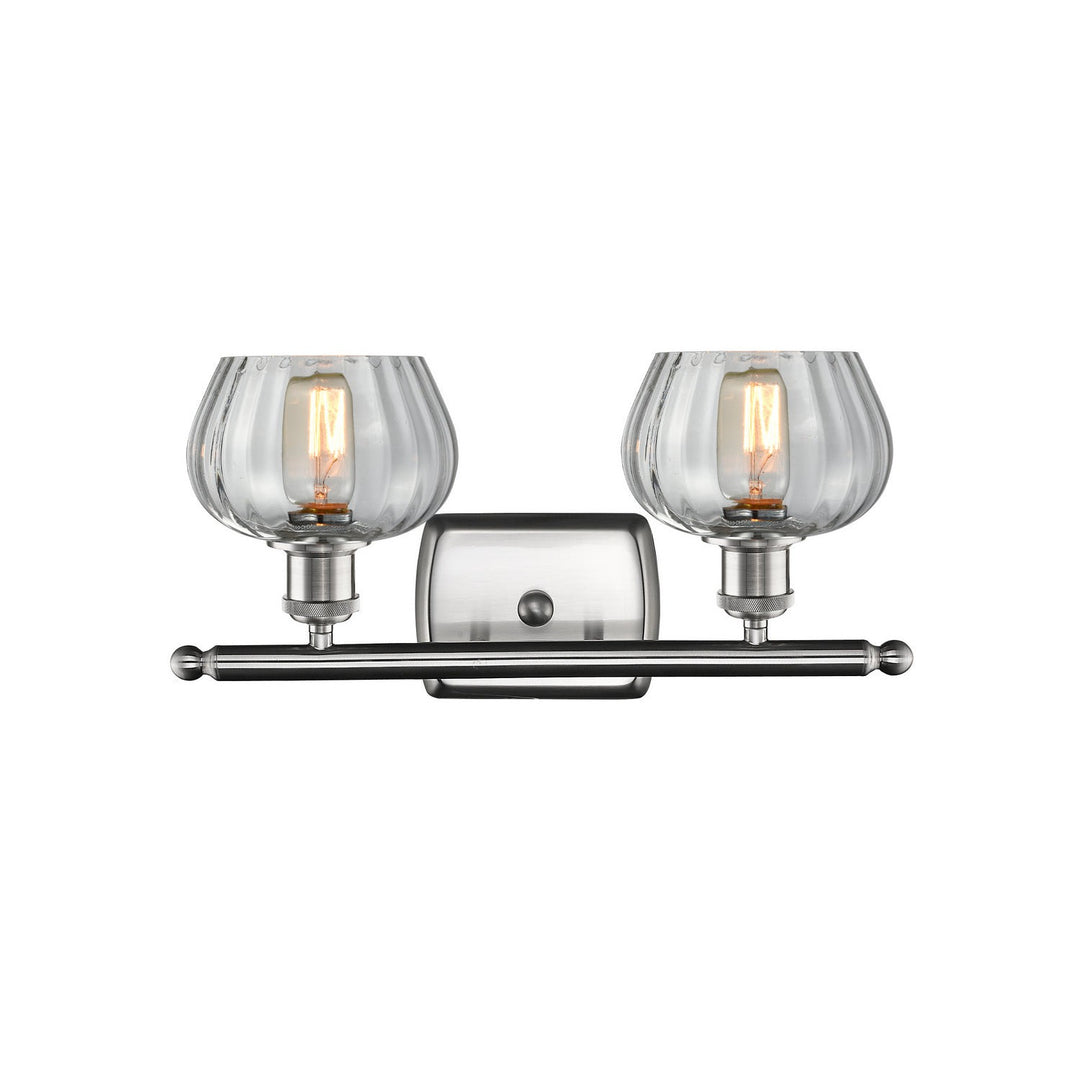 Innovations Ballston 516-2W-SN-G92-LED Bath Vanity Light 16 in. wide - Brushed Satin Nickel
