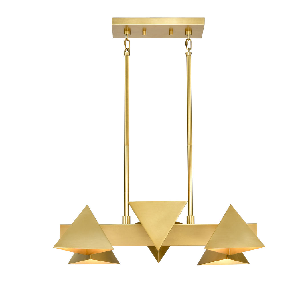 Zeev Avante CD10338-6-AGB Pendant Light - Aged Brass
