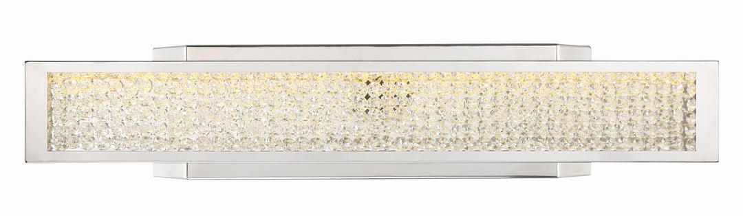 Zeev Polar WS70022-LED-CH Bath Vanity Light 25 in. wide - Chrome