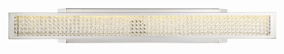 Zeev Polar WS70024-LED-CH Bath Vanity Light 25 in. wide - Chrome