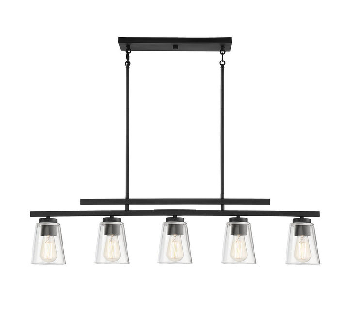 Savoy House Calhoun 1-1023-5-89 Pendant Light - Matte Black