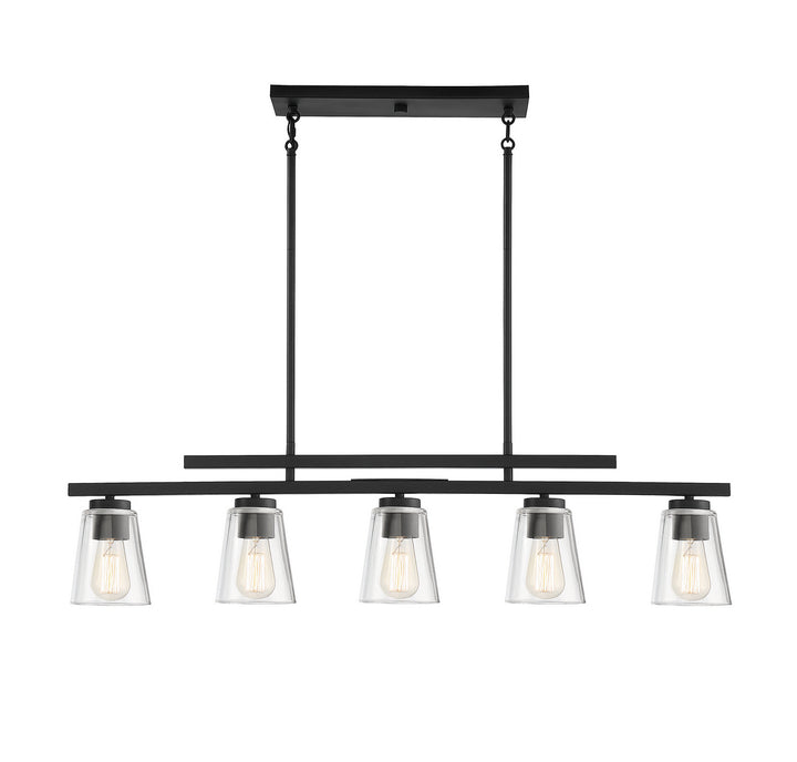 Savoy House Calhoun 1-1023-5-89 Pendant Light - Matte Black