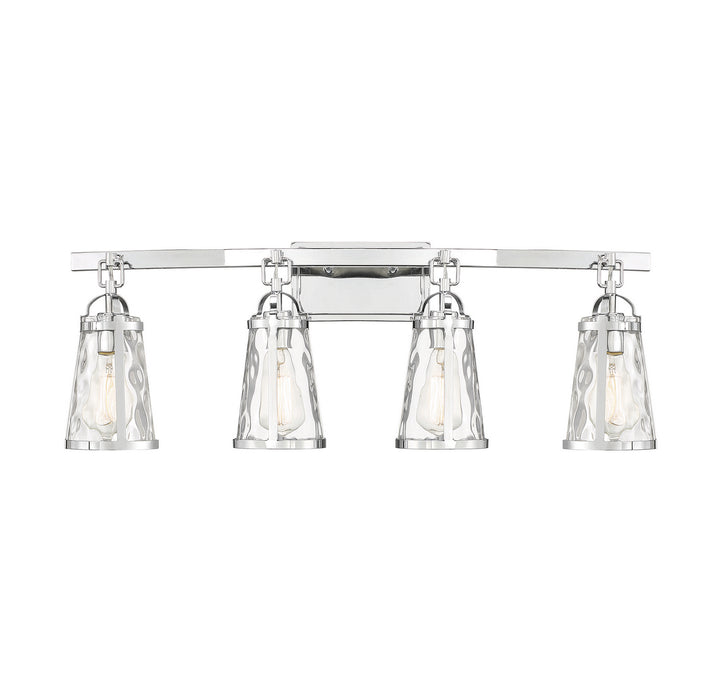Savoy House Albany 8-560-4-11 Bath Vanity Light 32 in. wide - Polished Chrome