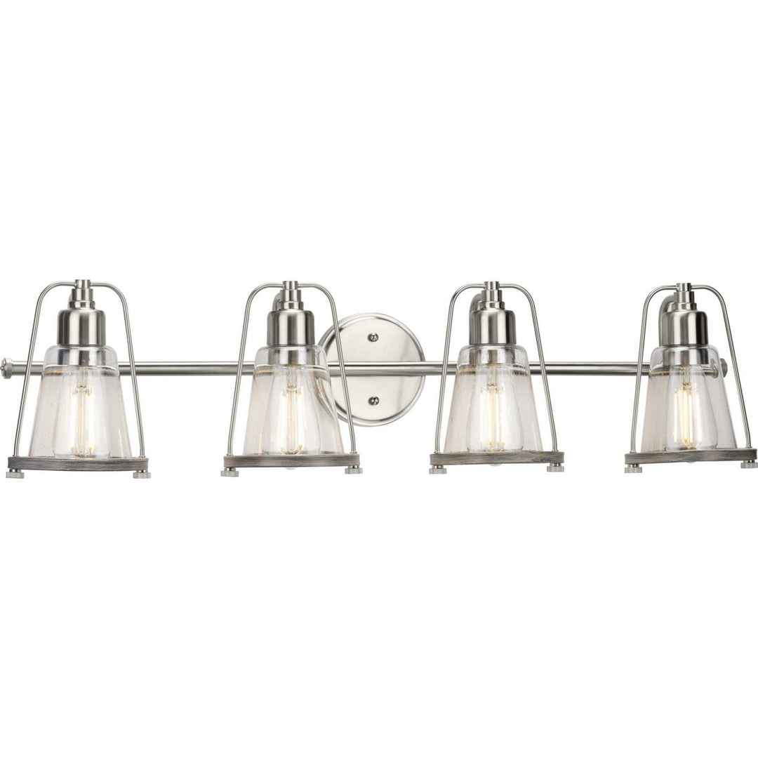 Progress Conway P300298-009 Bath Vanity Light 33 in. wide - Brushed Nickel