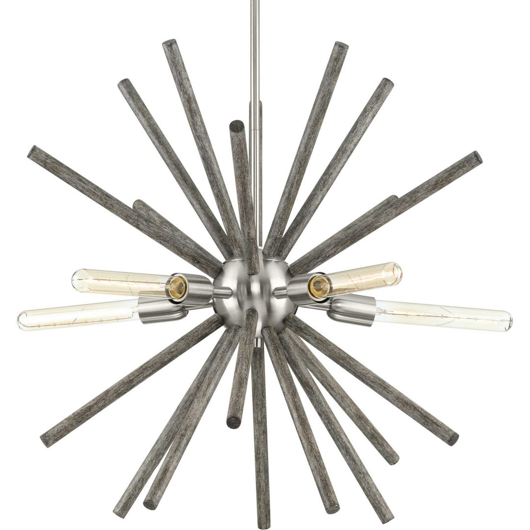 Progress Thorpe P400270-009 Chandelier Light - Brushed Nickel