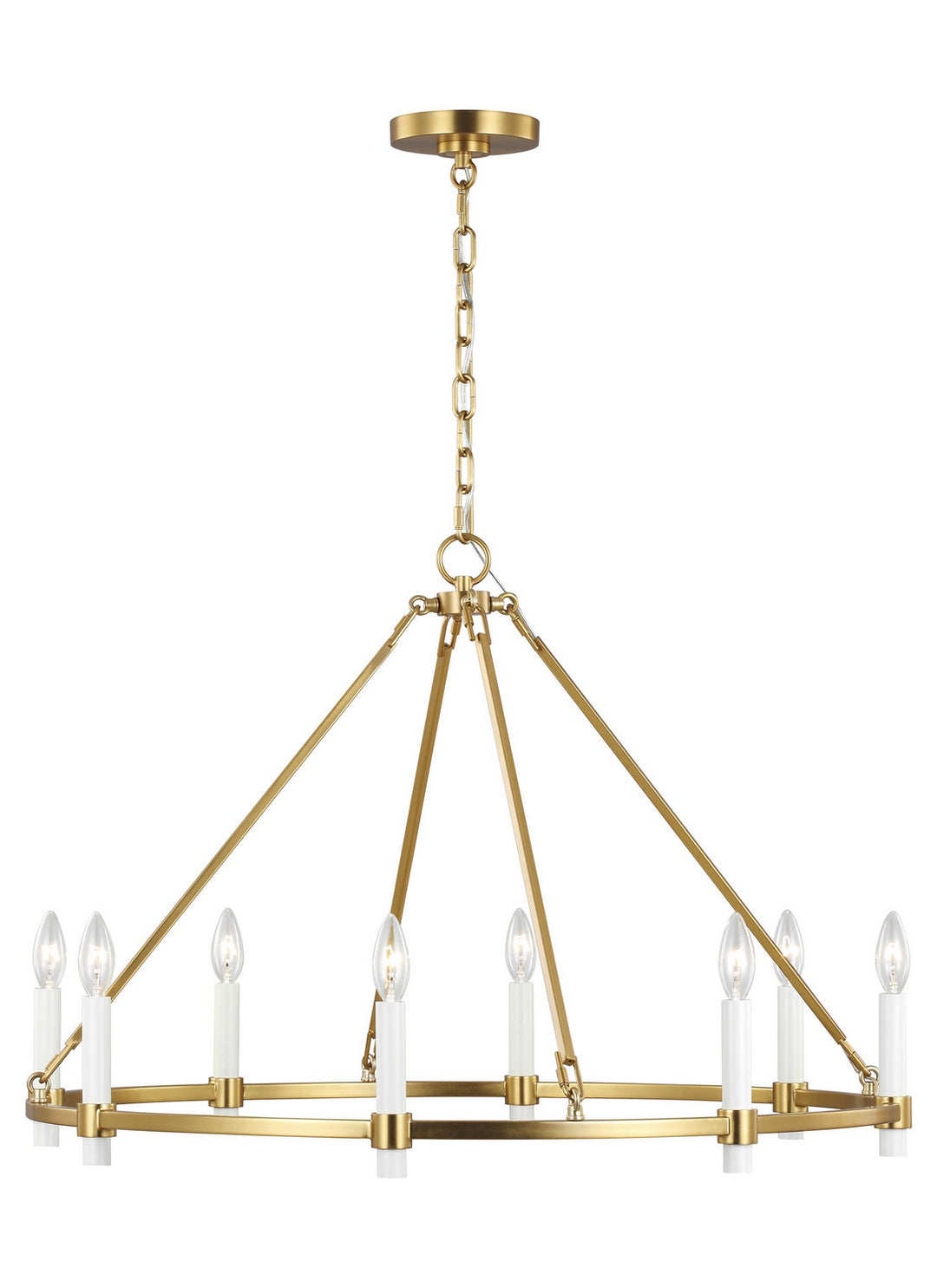 Visual Comfort Studio Marston CC1458BBS Chandelier Light - Burnished Brass